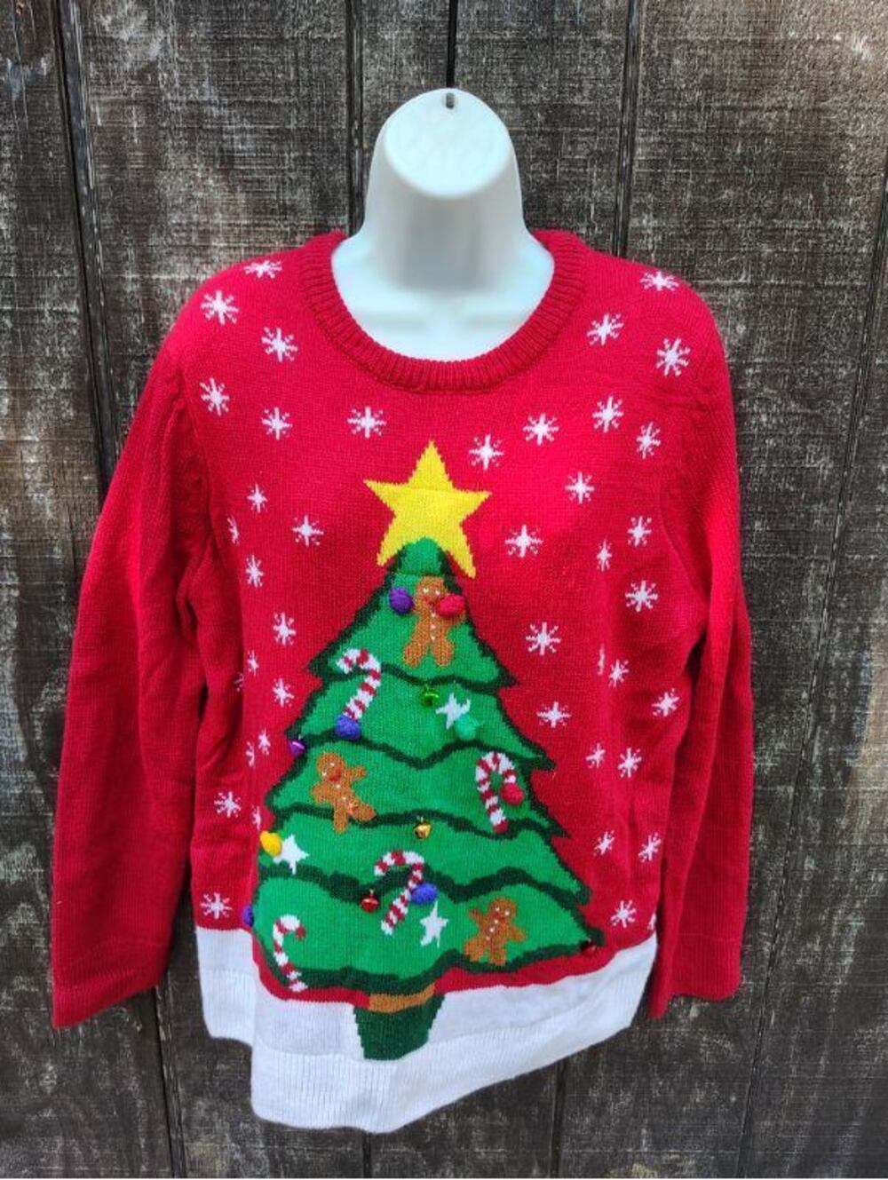 Lisa International Christmas Tree Christmas Sweater